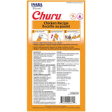 Inaba Churu Chicken Puree Grain-Free Lickable Treat for Cats, 0.5-oz x 4-tubes