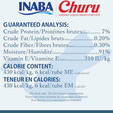 Inaba Churu Chickenwith Scallop Puree Grain-Free Lickable Treat for Cats, 0.5-oz x 4-tubes