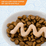 Inaba Churu Chicken with Cheese Puree Grain-Free Lickable Treat for Cats, 0.5-oz x 4-tubes