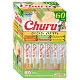 Inaba Churu Chicken Variety Pack Grain-Free Lickable Treat for Cats