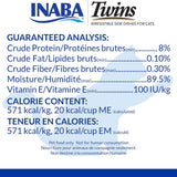 Inaba Twins Chicken with Cheese Recipe Grain-Free Cat Food, 1.23-oz