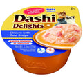Inaba Dashi Delights Chicken with Tuna Recipe in Broth Cat Food, 2.5-oz