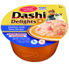 Inaba Dashi Delights Chicken with Tuna Recipe in Broth Cat Food, 2.5-oz