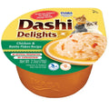 Inaba Dashi Delights Chicken & Bonito Flakes Recipe in Broth Cat Food, 2.5-oz