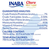 Inaba Churu Meal Topper Chicken Recipe Cat Food, 0.5-oz x 4-tubes