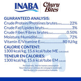 Inaba Churu Bites Chicken Recipe wraps Chicken with Cheese Dog Treats, 0.42-oz X 8 Tubes