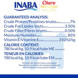 Inaba Churu Meal Topper Chicken Recipe Dog Food, 0.5-oz x 4-tubes