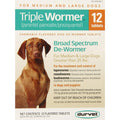 Triple Wormer for Dogs over 25 lbs. - 2 & 12 tablet sizes
