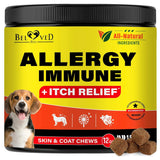 Beloved Pets Anti Itch & Allergy Relief Chews Dog Allergy Supplement, 10-oz