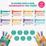 Beloved Pets Chicken & Tuna Mix Creamy Lickable Treats Dual Support for Cats & Dogs, 40-count