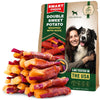 Beloved Pets Double Sweet Potato Wrapped with Duck Dog Treats, 10.6-oz