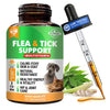 Beloved Pets Oral Flea & Tick Support Multivitamin Supplement for Dogs & Cats, 2-oz