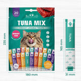 Beloved Pets Tuna Mix Creamy Lickable Treats Urinary Care for Cats & Dogs, 40-count