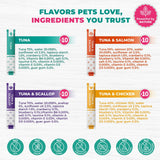 Beloved Pets Tuna Mix Creamy Lickable Treats Urinary Care for Cats & Dogs, 40-count