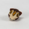 Handmade Needle Felted Wool Owl Character ball - 1 ball