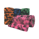 PetFlex Easy Tear Stretch Bandage - Camoflauge - 4" wide - 1 roll