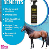 EQyss Premier Marigold Coat Conditioning Spray for Horses