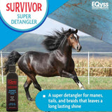 EQyss Survivor Super Detangler Shine for Horses (8 oz)