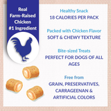 Inaba Churu Fun Bites Chicken Recipe Wraps Soft Baked Dog Treats (8 packs)