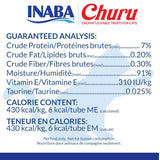 Inaba Churu Tuna with Bonito Flakes Puree Grain-Free Lickable Treat for Cats, 0.5-oz x 4-tubes