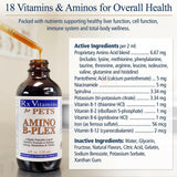 Rx Vitamins Amino B Plex, B Vitamin Complex Plus Amino Acids