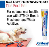 Oratene Brushless Maintenance Toothpaste Gel for Dogs & Cats (2.5oz)