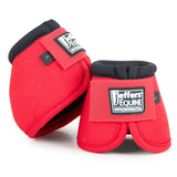 Jeffers No-Turn Bell Boots for Horses, Solid Colors, 2 ct