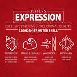 Jeffers Expression 1200 Denier Standard Neck Turnout Horse Blanket, 240 Gram