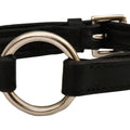 Jeffers Premium Padded Black Leather Dog Collars