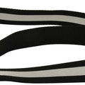 Jeffers Reflective Glow-in-the-Dark Safety Stripe Nylon Dog Leash, 1" W x 4' L