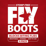 Pre-Sale Jeffers Romper Stomper "Stomp-Free" Fly Boots for Horses, 4 pack