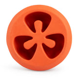 Jeffers Tomato Shaped Natural Rubber Treat Dispensing Dental Dog Chew Toy for Medium-Chewers