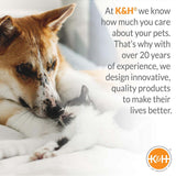 K&H Thermo-Pet Heated Mat for Small Dogs and Cats –Indoor Heated Bed Pad