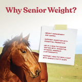Manna Pro Senior Horses Weight Accelerator Supplement