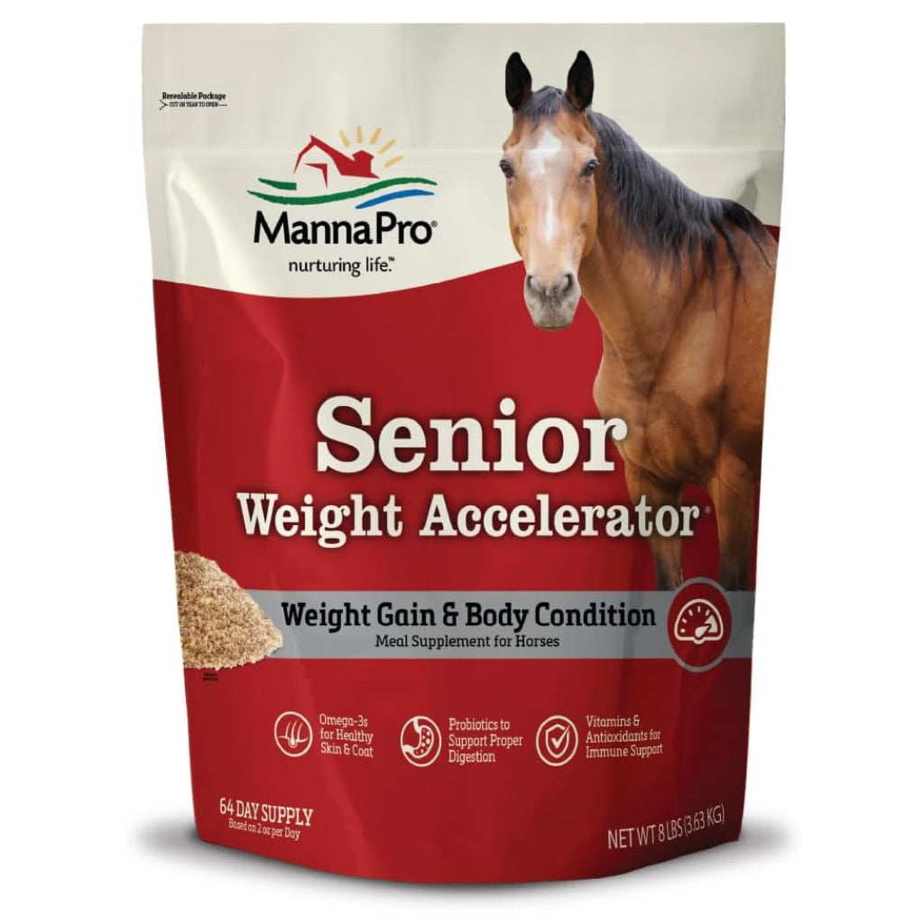 Manna Pro Senior Horses Weight Accelerator Supplement