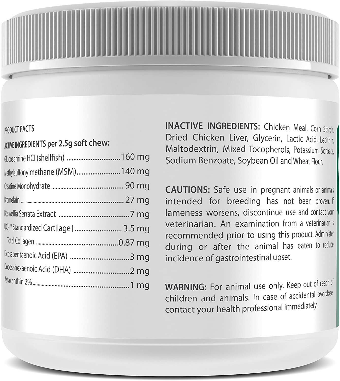 TRP-Tri-Cox Soft Chews Joint Support for Small Dogs & Puppies (120 Mini Chews)