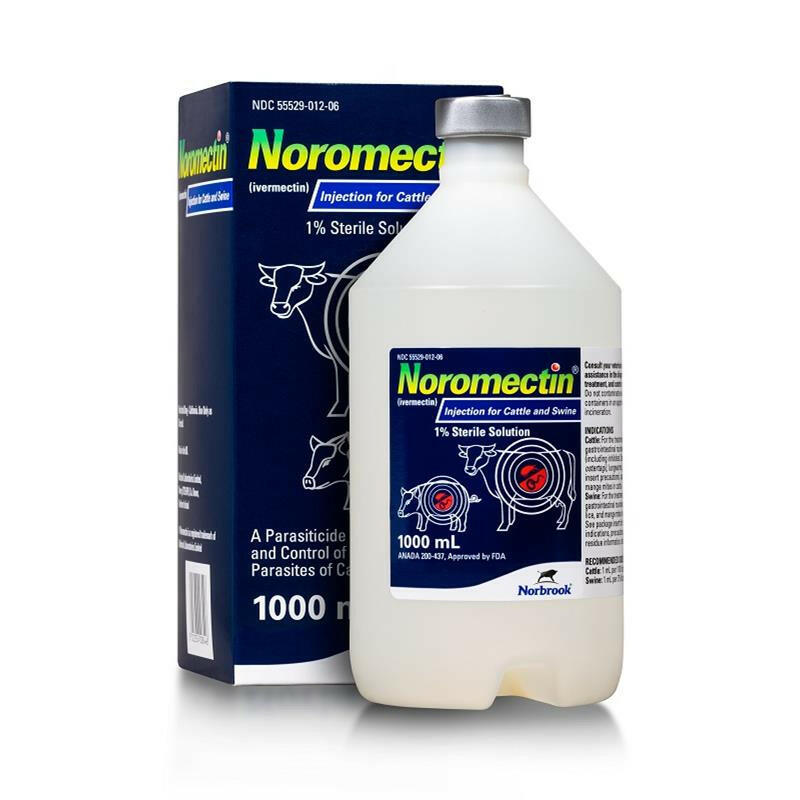 Noromectin Injection 1% for Cattle and Swine