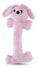 Jeffers Plush Bunny Bone Dog Toys with Squeakers