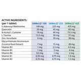 SAMeLQ S-Adenosyl-L Methionine 225 Chewable Tablets
