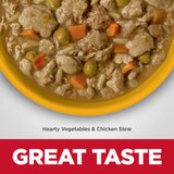 Hill's Science Diet Adult Perfect Weight Canned Dog Food, Hearty Vegetable & Chicken Stew (12.5 oz x 12 cans)