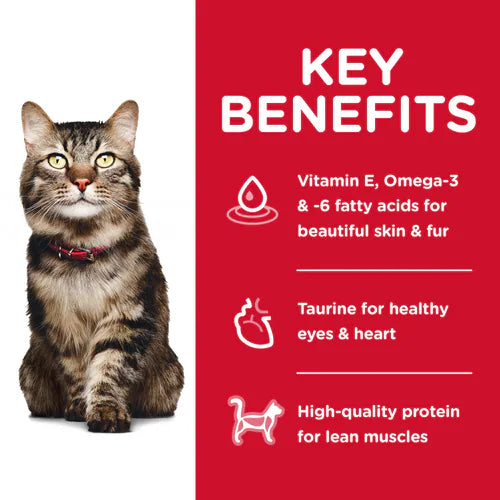 Hill's Science Diet Senior 7+ Hairball Control Chicken Recipe Dry Cat Food