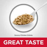 Hill's Science Diet Senior 7+ Canned Cat Food, Savory Chicken Entrée (2.9 oz x 24 cans)