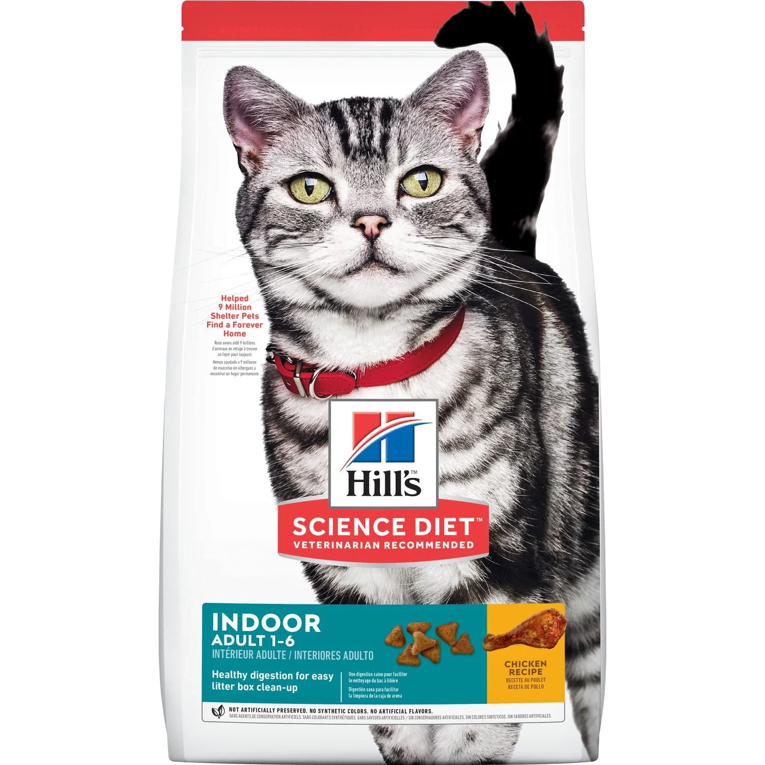 Hill's Science Diet Adult Indoor Dry Cat Food, Chicken Recipe