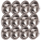 Jeffers Stainless Steel Embossed Wide-Lip Food & Water Pet Bowls