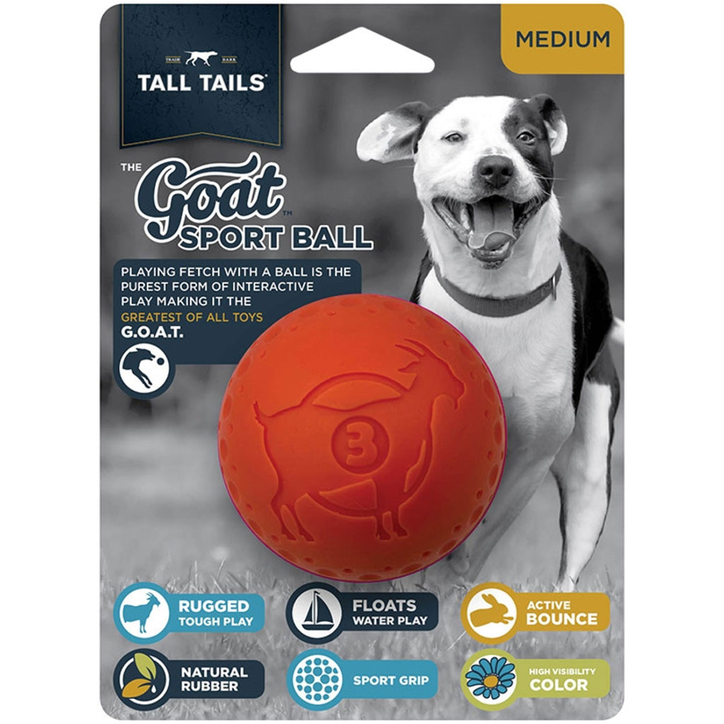 Tall Tails Dog Goat Ball Dog Toys