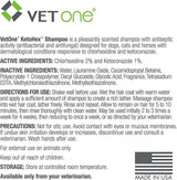 VetOne KetoHex Antiseptic Shampoo for Dogs, Cats and Horses