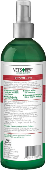 Vet's Best Hot Spot Itch Relief Spray For Dogs