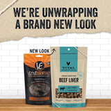 Vital Essentials Freeze-Dried Raw Beef Liver Treats For Dogs