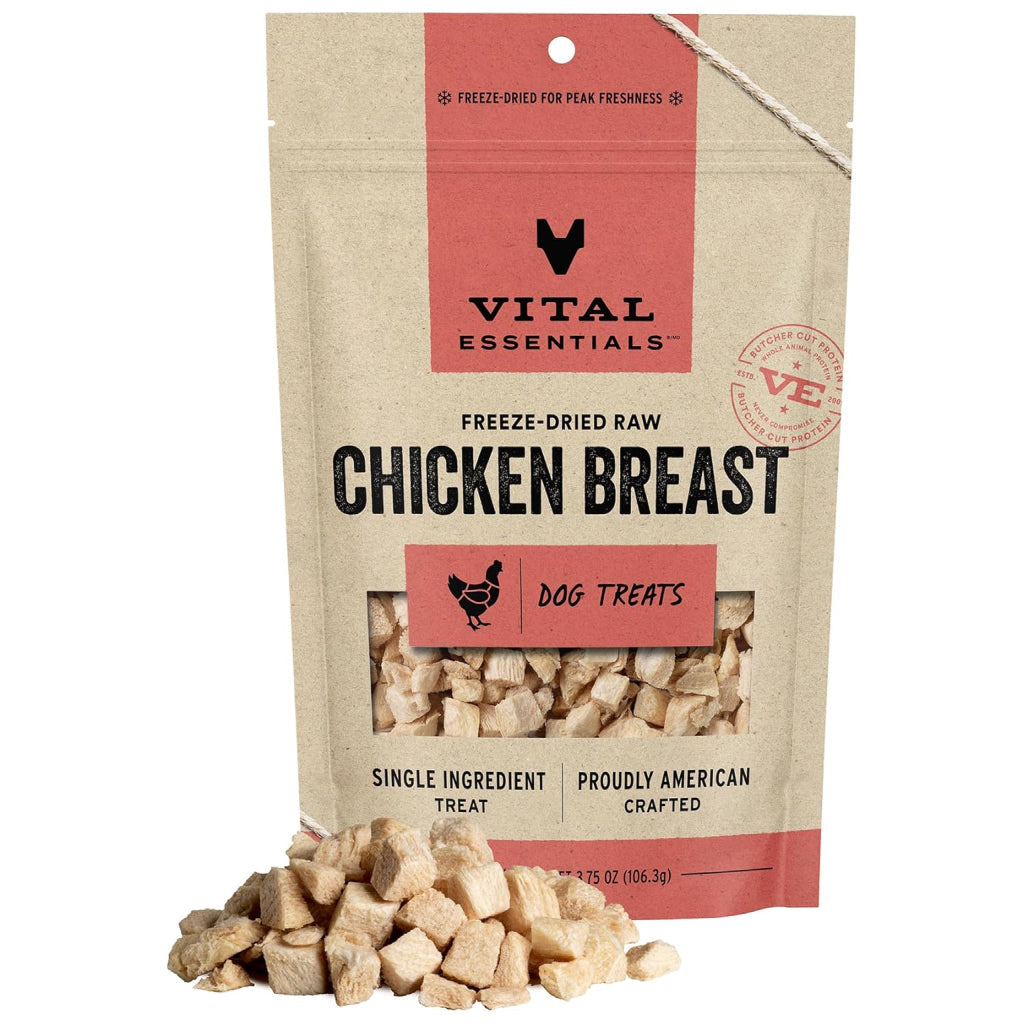 Vital EssentialsFreeze-Dried Raw Chicken Breast Treats For Dogs