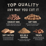 Vital Essentials Freeze-Dried Raw Chicken Necks Dog Treats, 9-oz